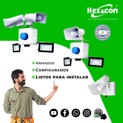 KIT PRO Alarma vecinal hablada REVO400T EV en internet