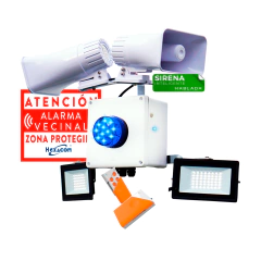 KIT PRO Alarma vecinal hablada REVO400T EV