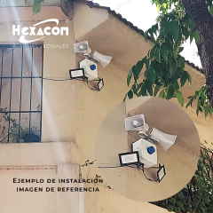 KIT PRO Alarma vecinal hablada REVO400T EV