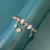 Pulsera Pandora Dijes Blancos "Búho y Mariposa"