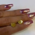 Aro mini Corazón Dorado Grande
