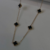 Conjunto Dorado Vancleef Pequeños Negros