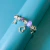 Pulsera Pandora Dijes violeta "Libélula amor" - comprar online