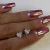 Aro mini Amour Dorado Cubic Grande