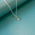 Conjunto plateado Corazón Roxane Cubic blanco