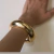 Esclava Carmen Chunky Acero Dorado - comprar online