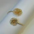 Brazalete dorado Florencia (Ajustable) - comprar online