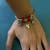 Brazalete Dijes Pandora Roja Acero Común