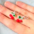 Aro plateado Chiara - comprar online