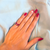 Anillo Borboleta Cristal Chica Roja Acero Común