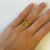 Anillo dorado Estrella Katry