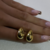 Aro Gota mini Dorado