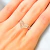 Anillo plateado rita corazones