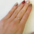 Anillo dorado lunissa cubic