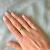 Anillo Alicia acero común