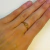 Anillo dorado Corazón Kurtney