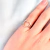Anillo plateado Corazón Mirna
