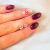 Aro Mini Motyl Alaska con Strass
