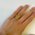 Anillo dorado Flor xl