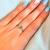 Anillo Cuores Semi Calados Acero Comun