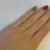 Anillo dorado Dalma cubic