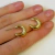 Aro Chunky Dorado Zaira