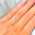Anillo corazon Calyx strass