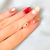 Aro cuff plateado Cupido