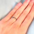 Anillo plateado kima