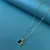 Conjunto Piedra Cuadrada Verde Cubic