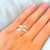 Anillo plateado Cadiz