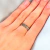 Anillo plateado nocheras