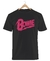 Imagen de Remera David Bowie Logo Negra Manga Corta 100% Algodón Peinado
