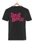 Imagen de Remera David Bowie Logo Negra Manga Corta 100% Algodón Peinado