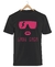 Remera Lady Gaga Negra Manga Corta 100% Algodón Peinado