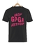 Imagen de Remera Lady Gaga Logo Negra Manga Corta 100% Algodón Peinado