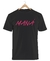 Remera Maná Negra Manga Corta 100% Algodón Peinado - tienda online