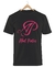 Remera Abel Pintos Logo Negra Manga Corta 100% Algodón Peinado