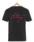 Imagen de Remera Sting Negra Manga Corta 100% Algodón Peinado