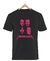 Remera Metallica Rostros Negra Manga Corta 100% Algodón Peinado - tienda online