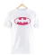 Remera Batman Logo Blanca Manga Corta 100% Algodón Peinado en internet