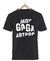 Remera Lady Gaga Logo Negra Manga Corta 100% Algodón Peinado
