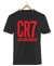 Remera Cristiano Ronaldo CR7 Negra Manga Corta 100% Algodón Peinado en internet