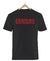 Remera Erasure Logo Negra Manga Corta 100% Algodón Peinado en internet