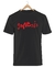Remera Genesis Logo Negra Manga Corta 100% Algodón Peinado en internet