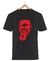 Remera La 25 Logo Negra Manga Corta 100% Algodón Peinado - comprar online