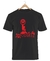 Remera Las Pelotas Logo Negra Manga Corta 100% Algodón Peinado - comprar online