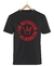 Remera Los Auténticos Decadentes Logo Negra Manga Corta 100% Algodón Peinado - comprar online