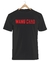 Remera Manu Chao Negra Manga Corta 100% Algodón Peinado