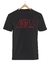Remera Airbag Logo Negra Manga Corta 100% Algodón Peinado - comprar online